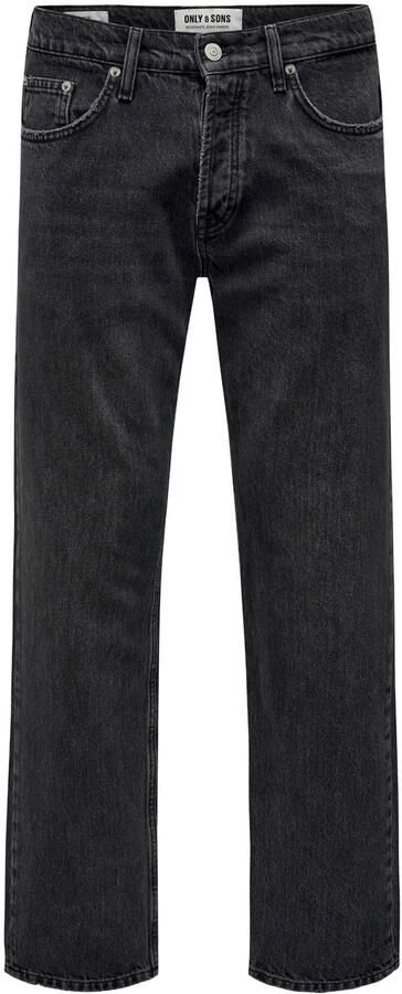 ONLY & SONS Regular fit jeans ONSEDGE STRAIGHT BROMO 0017 DOT DNM NOOS - Foto 3