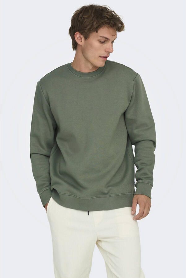 ONLY & SONS sweater groen