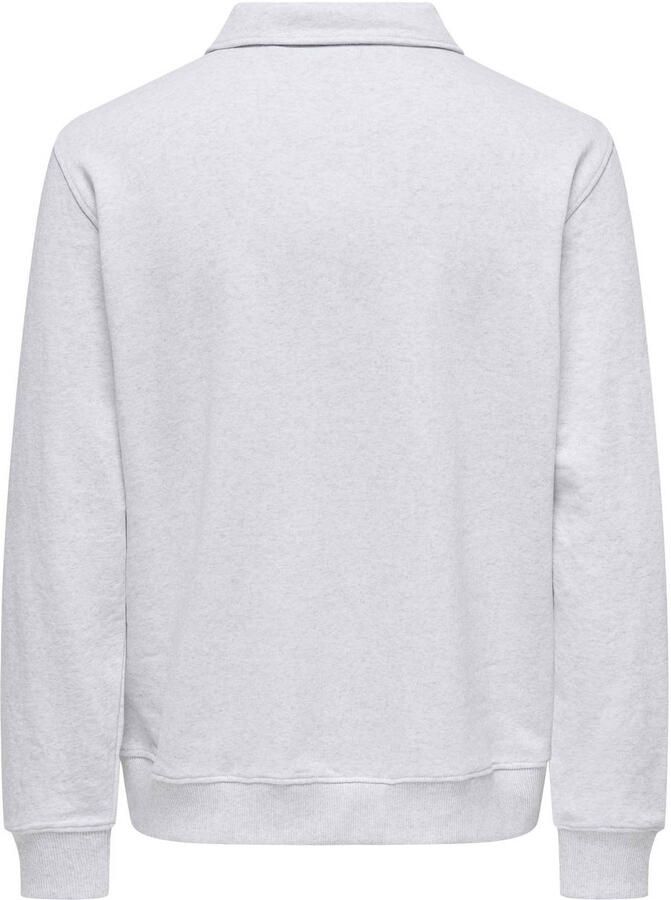 Only & Sons David Half Zip Sweater Heren - Foto 3