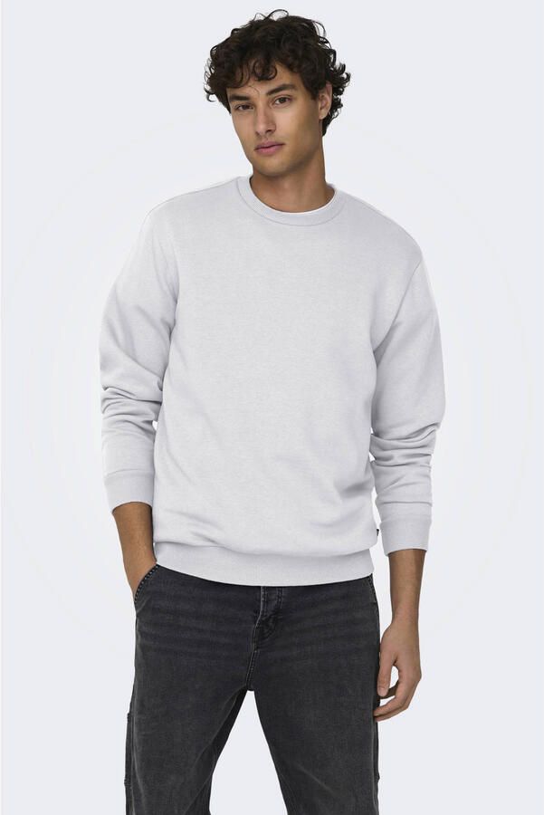 Only & Sons Regular fit sweatshirt van Katoenmix Model 'CERES'