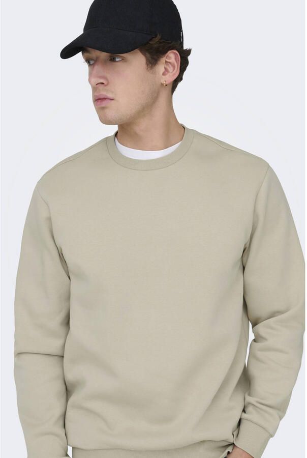 Only & Sons Regular fit sweatshirt van katoenmix model 'CERES' - Foto 3