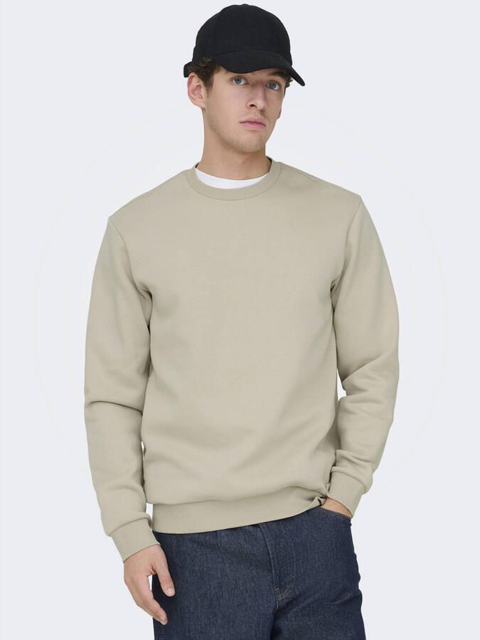 Only & Sons Regular fit sweatshirt van katoenmix model 'CERES' - Foto 2