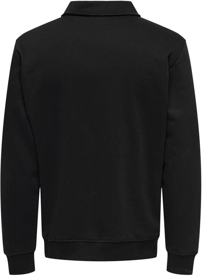 Only & Sons David Half Zip Sweater Heren - Foto 3