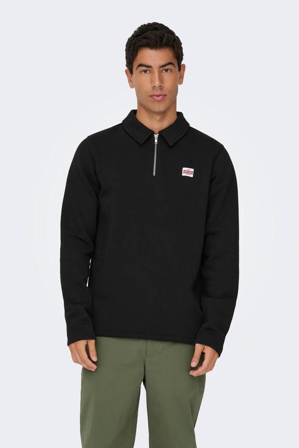 Only & Sons Dawson Reg Half Zip Sweater Heren - Foto 3