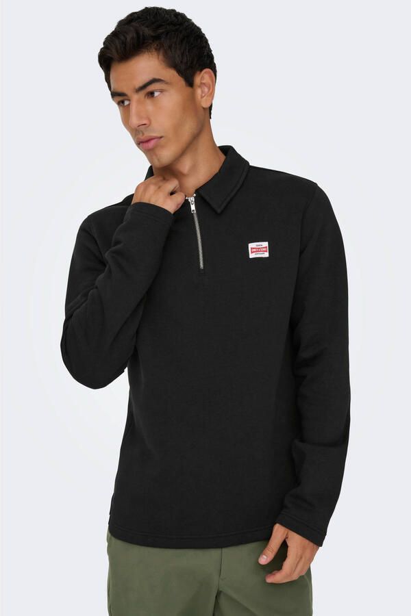 Only & Sons Dawson Reg Half Zip Sweater Heren - Foto 2