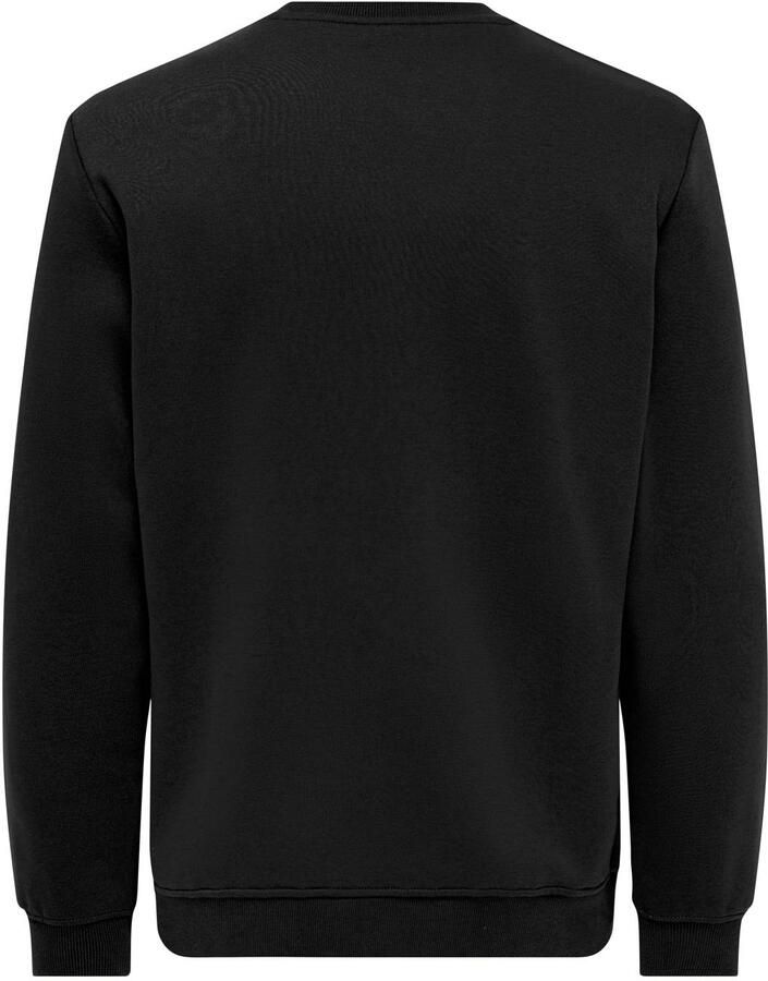 Only & Sons Heren Crew Neck Sweatshirt Black Heren - Foto 2