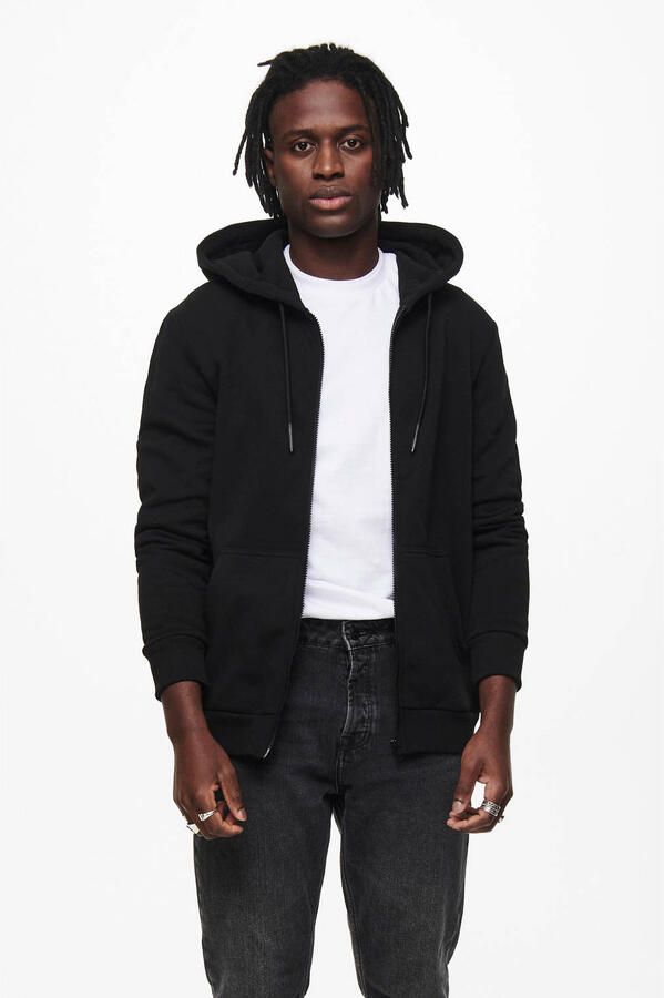 ONLY & SONS Capuchonsweatvest CERES LIFE ZIP THR. HOODIE SWEAT - Foto 3