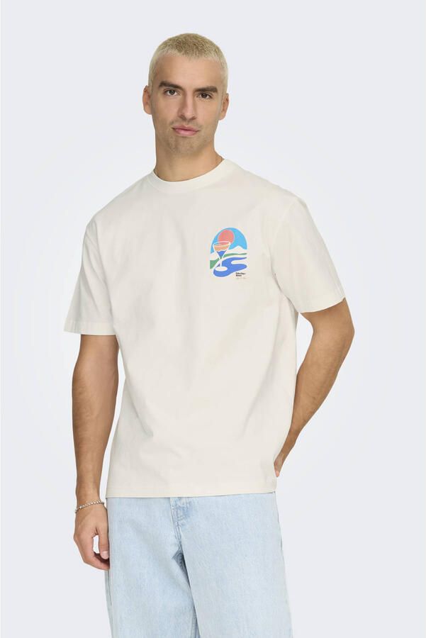 Only & Sons Palm Days Print Shirt Heren - Foto 2