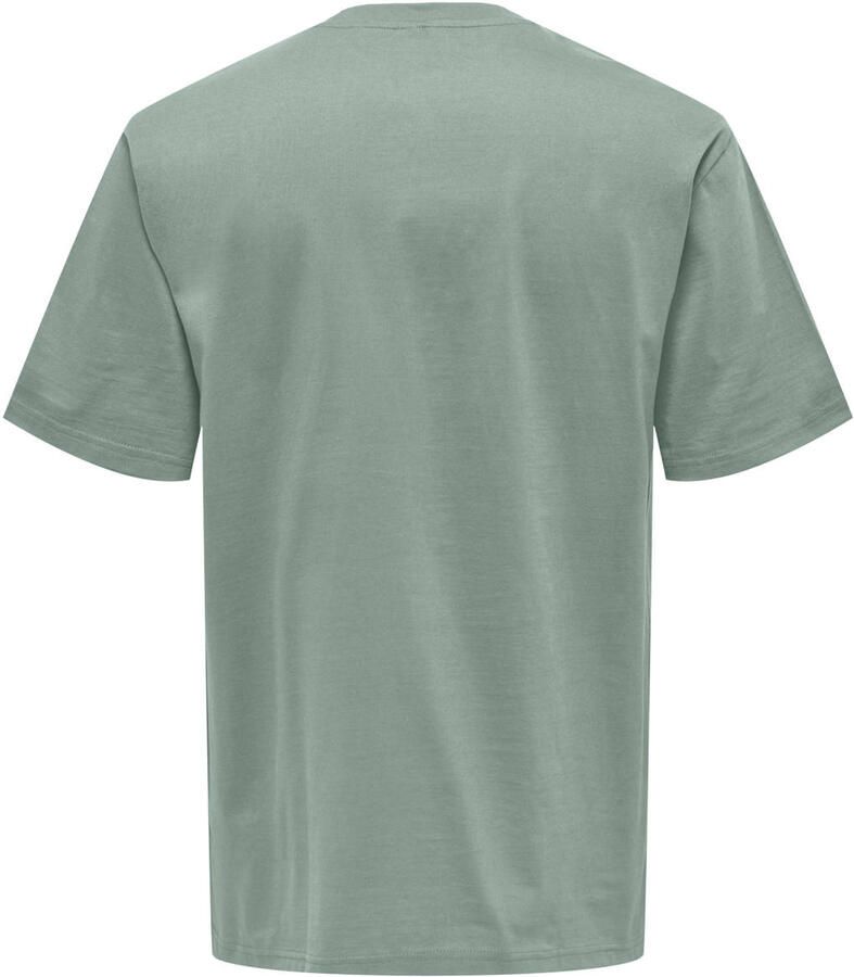 ONLY & SONS Shirt met ronde hals ONSFRED RLX SS TEE