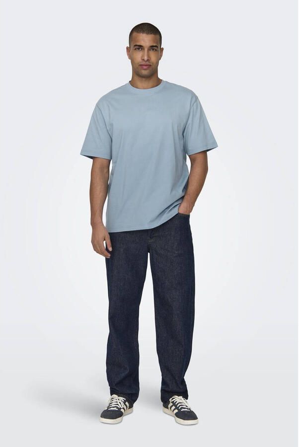 ONLY & SONS Shirt met ronde hals ONSFRED RLX SS TEE - Foto 2