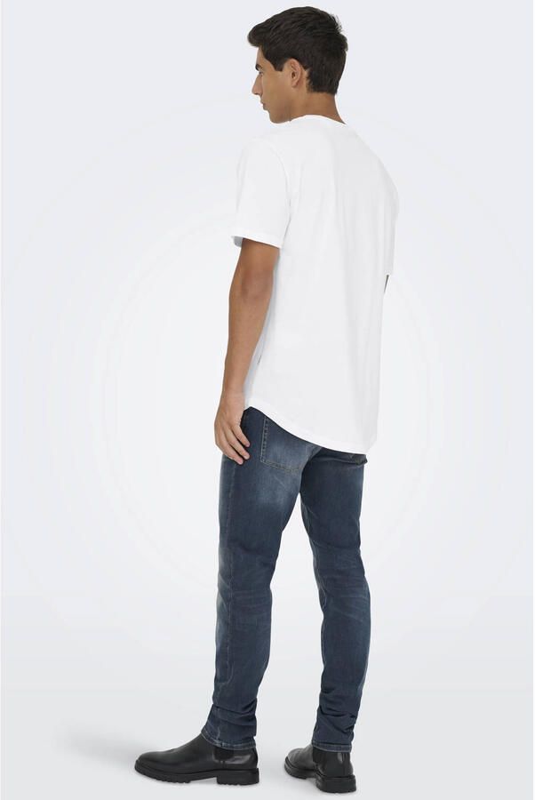 ONLY & SONS Shirt met ronde hals ONSMATT LONGY SS TEE 3-PACK (set 3-delig) - Foto 2