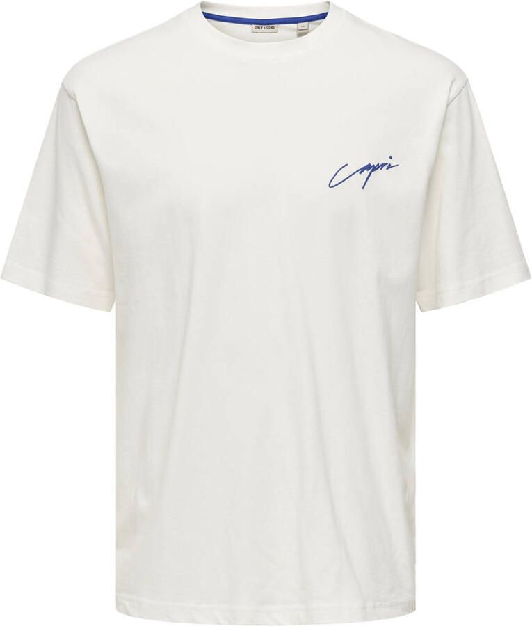 ONLY & SONS T-shirt wit - Foto 2