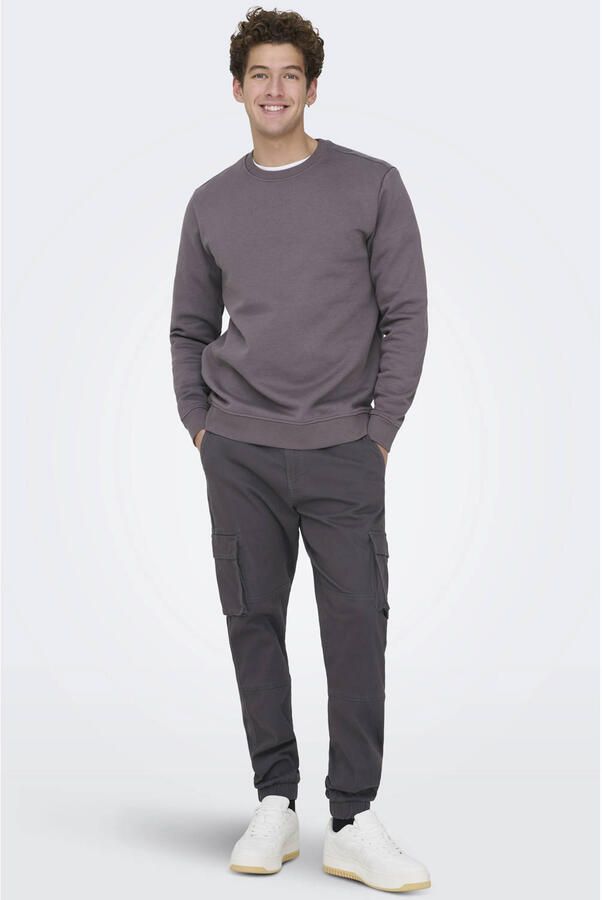 Only & Sons Cargobroek met elastische pijpboorden model 'CANS STAGE' - Foto 3