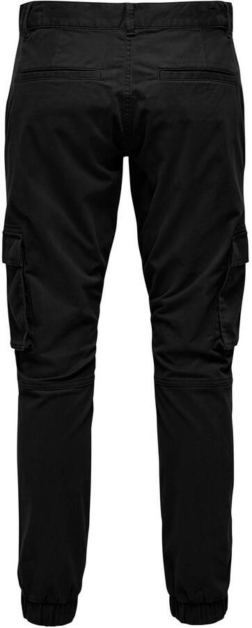 Only & Sons Cargobroek met elastische pijpboorden model 'CANS STAGE'