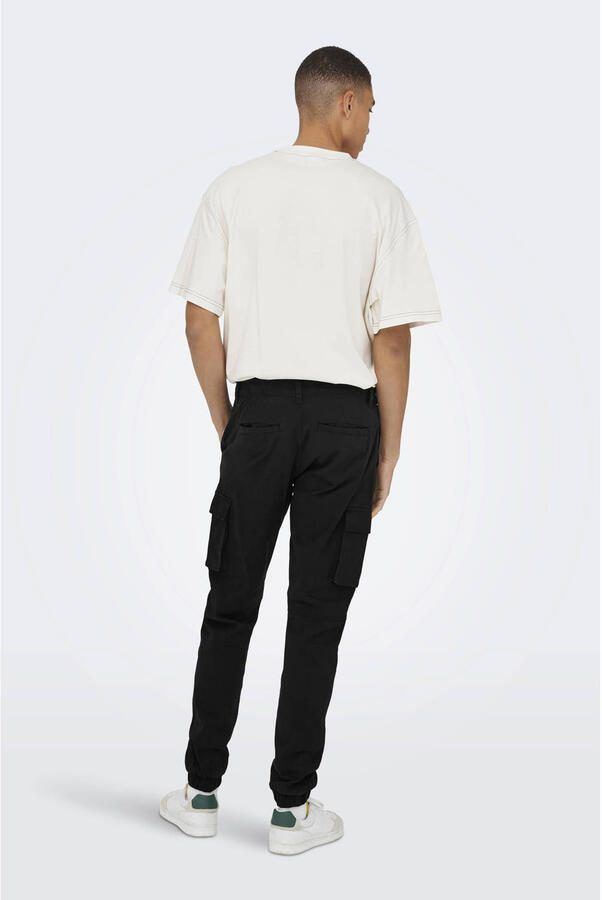 Only & Sons Cargobroek met elastische pijpboorden model 'CANS STAGE' - Foto 2