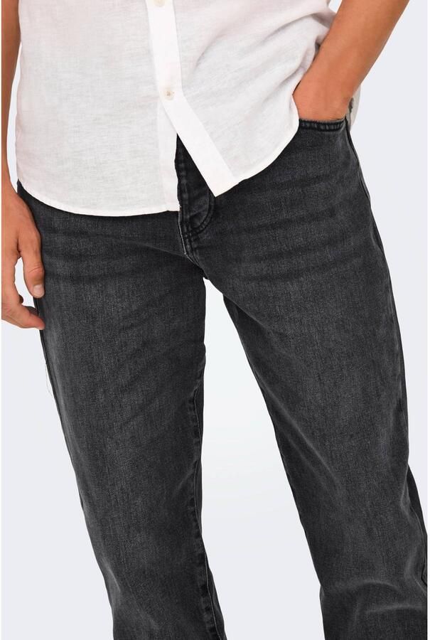 ONLY & SONS Relax fit jeans ONSYOKE TAPERED WB 7850 DOT DNM NOOS - Foto 2