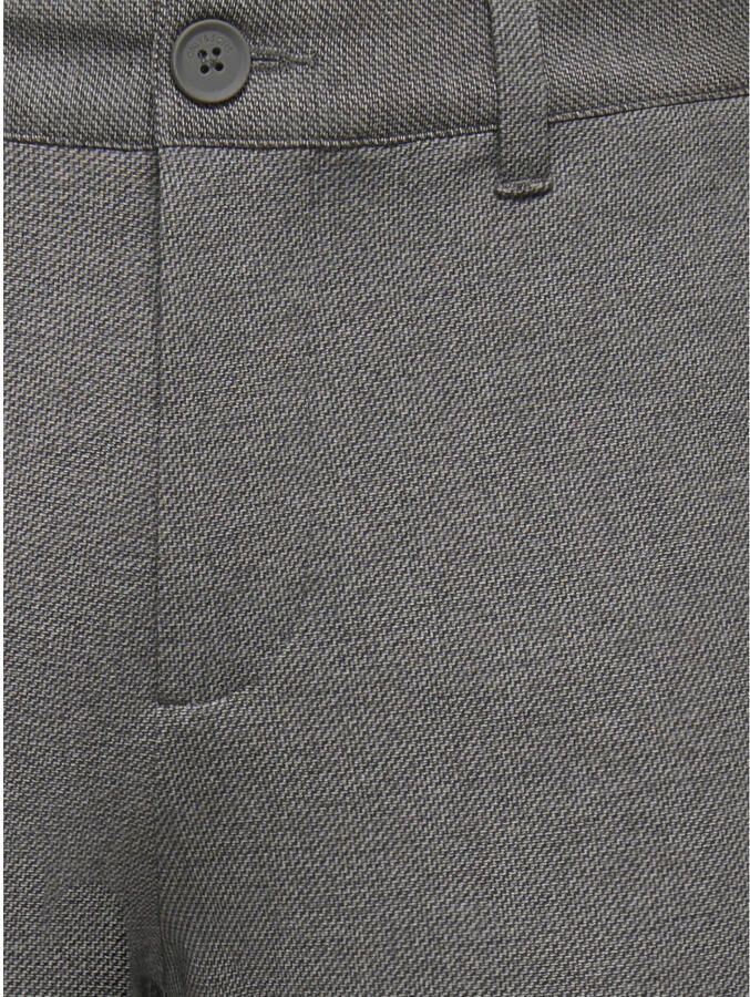 ONLY & SONS tapered gemêleerde chino bruin