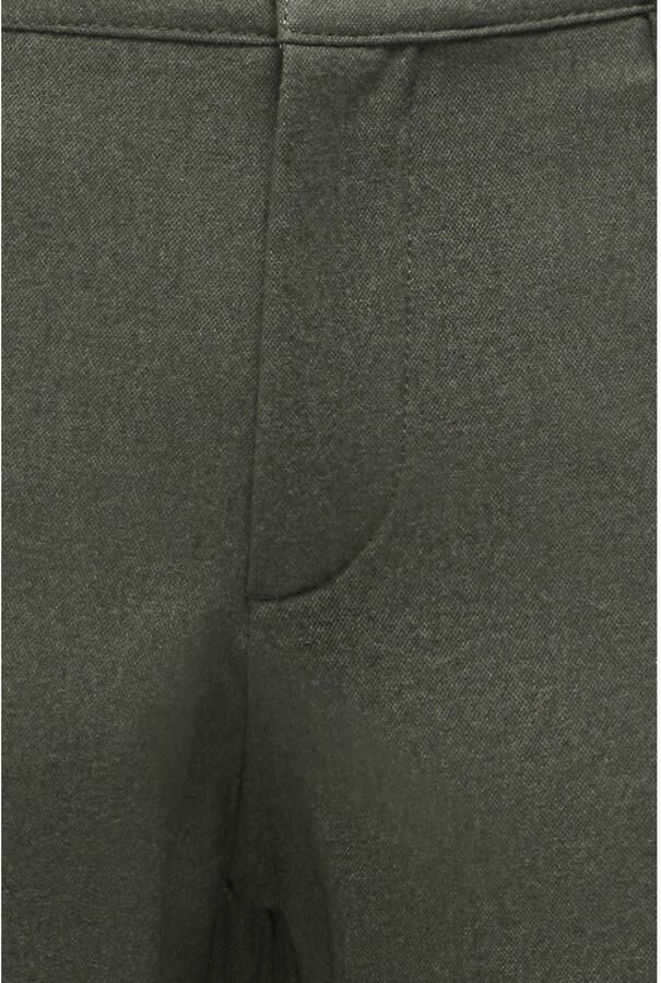 ONLY & SONS tapered gemêleerde chino grijsgroen