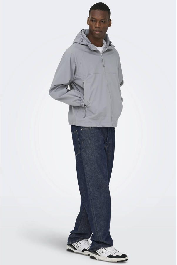 ONLY & SONS tussenjas grijs - Foto 3