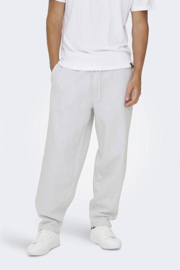 Only & Sons Regular fit sweatpants van katoenmix model 'CERES'