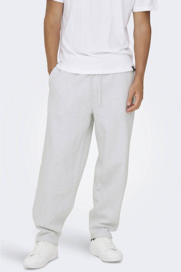 Only & Sons Regular fit sweatpants van katoenmix model 'CERES'