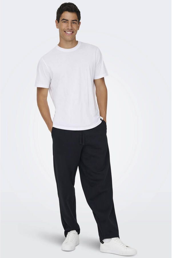 Only & Sons Regular fit sweatpants van katoenmix model 'CERES'