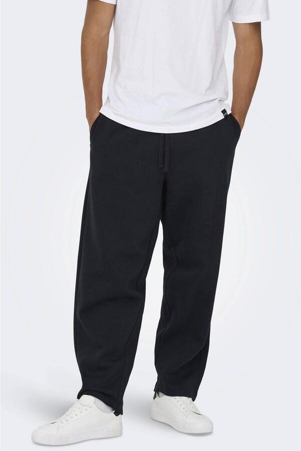 Only & Sons Regular fit sweatpants van katoenmix model 'CERES' - Foto 3
