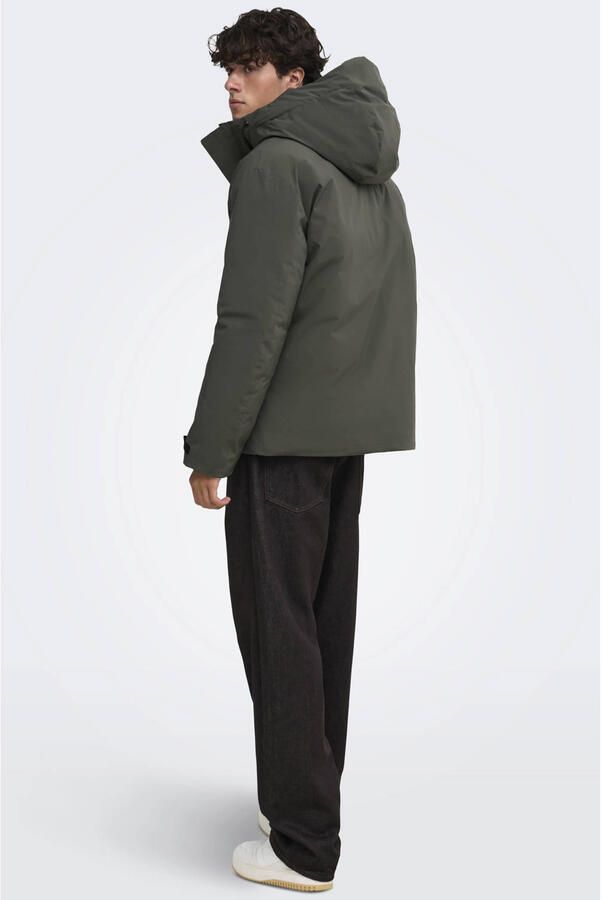 ONLY & SONS winterjas beluga - Foto 3
