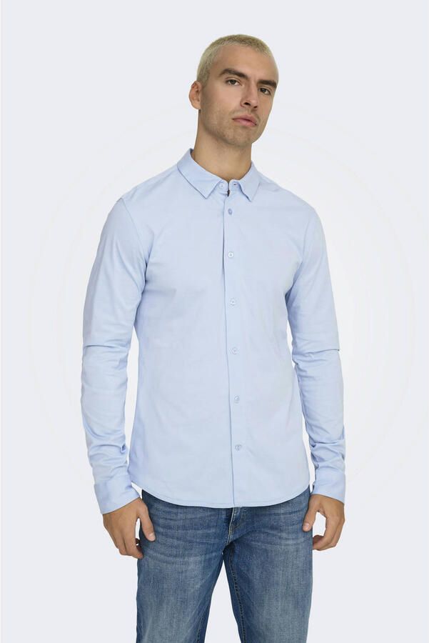 Only & Sons Overhemd Lange Mouw Only & Sons ONSROBIN B U LS STRETCH SHIRT NOOS FRML 22031023 - Foto 2