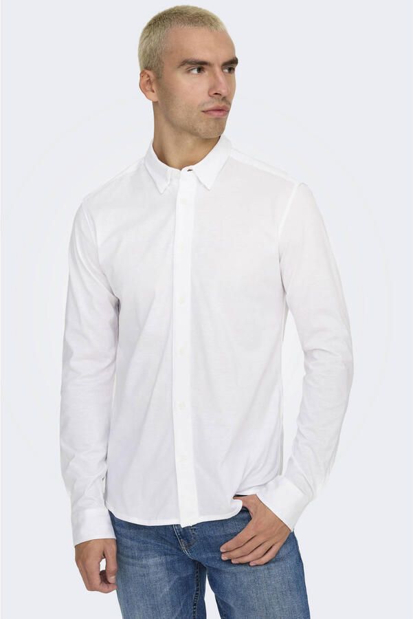 ONLY & SONS Overhemd met lange mouwen ONSROBIN B U LS STRETCH SHIRT NOOS - Foto 2
