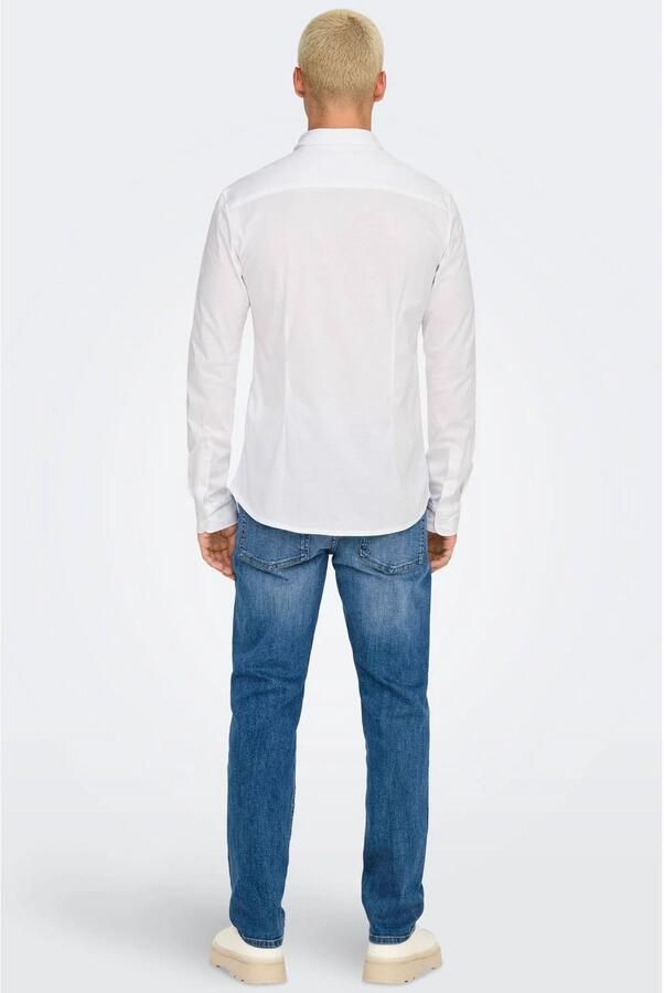 ONLY & SONS Overhemd met lange mouwen ONSROBIN B U LS STRETCH SHIRT NOOS - Foto 2