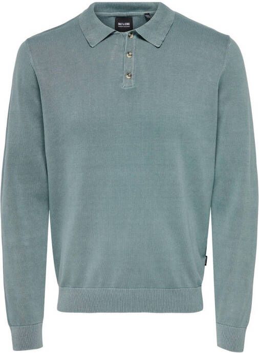 Only & Sons Polo Shirts Groen Heren