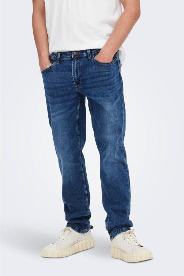 ONLY & SONS regular fit jeans ONSWEFT blue denim 1886