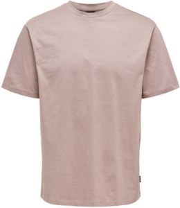 ONLY & SONS regular fit T-shirt ONSFRED woodrose