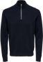 Only & Sons Regular fit gebreide pullover met opstaande kraag model 'PHIL' - Thumbnail 1