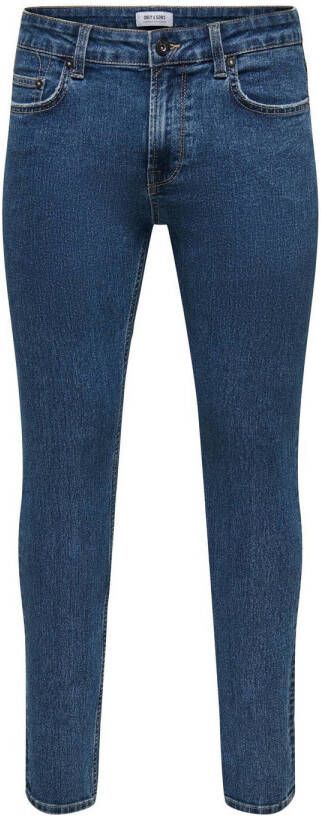 ONLY & SONS skinny jeans ONSWARP medium blue denim 7898