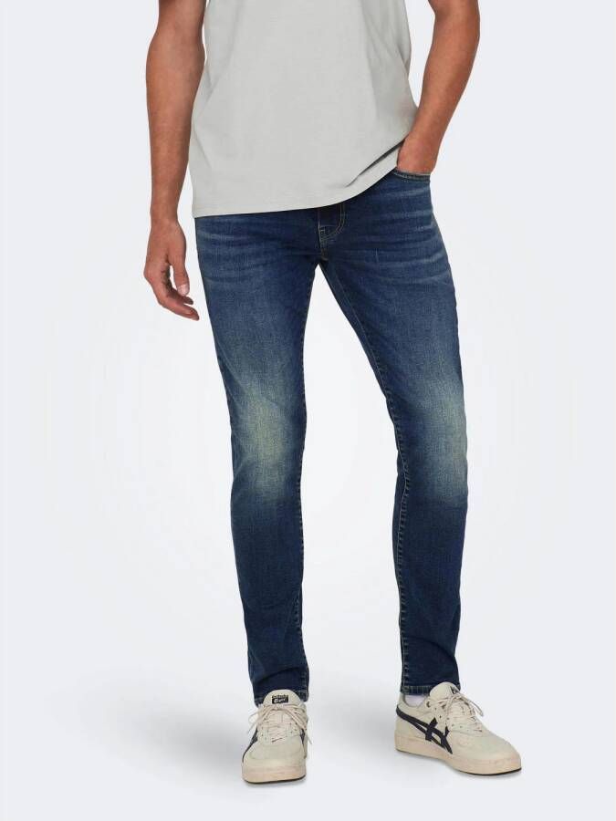 ONLY & SONS slim fit jeans ONSLOOM 6920 medium blue denim
