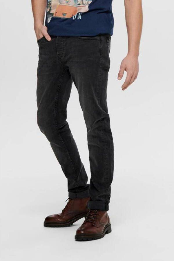 ONLY & SONS slim fit jeans ONSLOOM Black Denim 0447