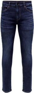 ONLY & SONS slim fit jeans ONSLOOM dark blue denim