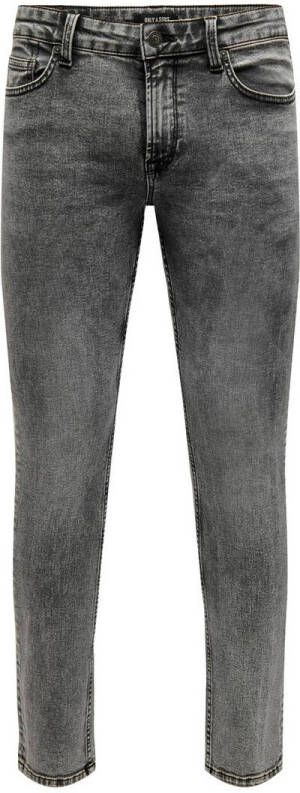 ONLY & SONS slim fit jeans ONSLOOM medium grey denim
