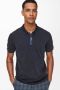 ONLY & SONS slim fit polo ONSTRAVIS dark navy - Thumbnail 6