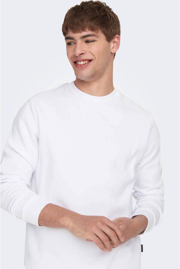 ONLY & SONS sweater ONSCERES bright white