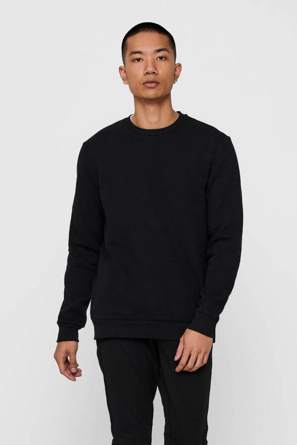 ONLY & SONS sweater ONSCERES zwart