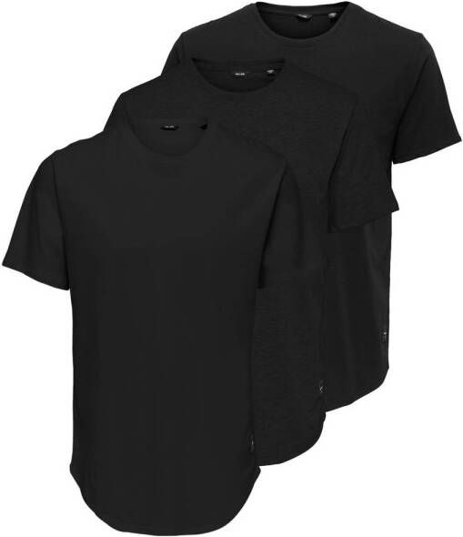 ONLY & SONS T-shirt ONSMATT zwart