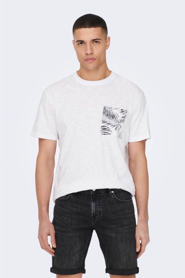 ONLY & SONS T-shirt ONSPERRY (set van 2)