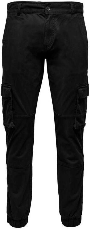 Only & Sons Cargobroek met elastische pijpboorden model 'CANS STAGE' - Foto 2