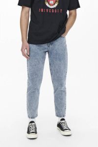 ONLY & SONS tapered fit jeans ONSAVI 1421 blue denim