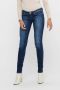 ONLY extra low waist skinny jeans ONLCORAL dark blue denim - Thumbnail 1
