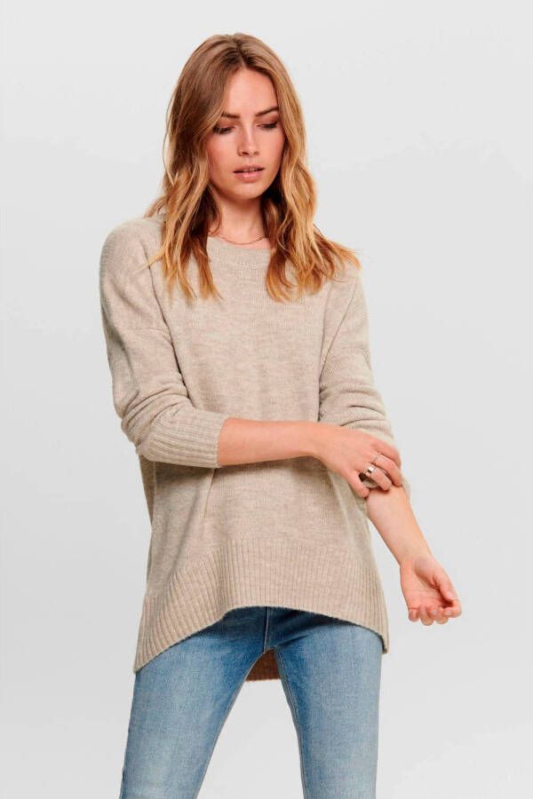Only Trui met ronde hals ONLNANJING L S PULLOVER KNT NOOS