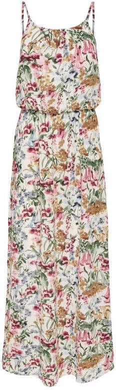 Only Getailleerde maxi-jurk met all-over motief model 'WINNER'